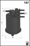 LUCAS FILTERS lfdf122 -  Топливный фильтр